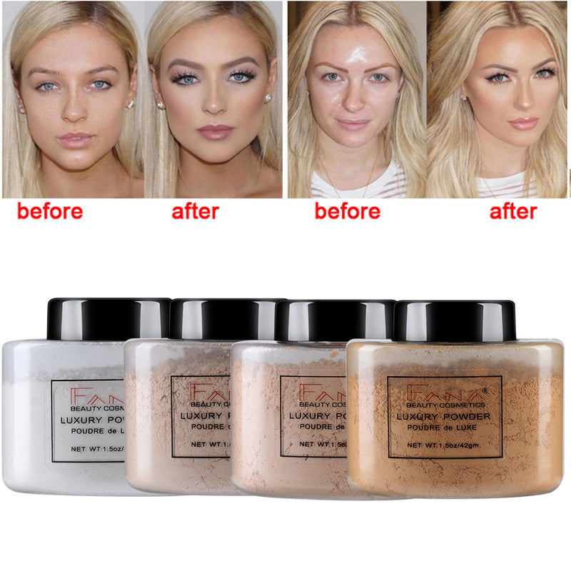 Face Foundation Powder Oil Control Contour Full Cover Banana Powder Translucent Mineral Makeup Base Matte Foundation Make Up Face Foundation Powder Oil Control Contour Full Cover Banana Powder Translucent Mineral Makeup Base Matte Foundation Make Up